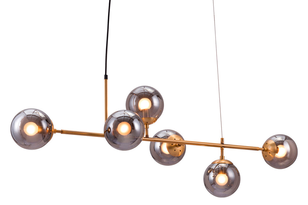 ZUO - Gisela Ceiling Lamp in Brass