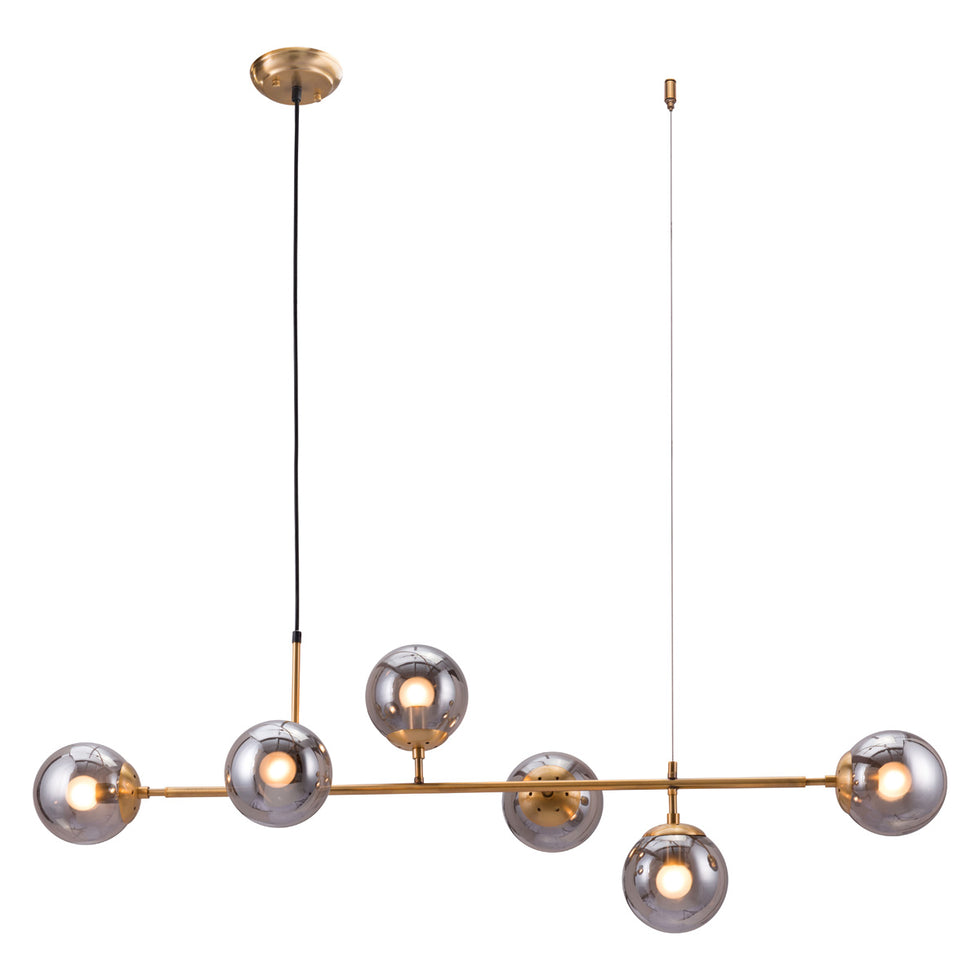 ZUO - Gisela Ceiling Lamp in Brass