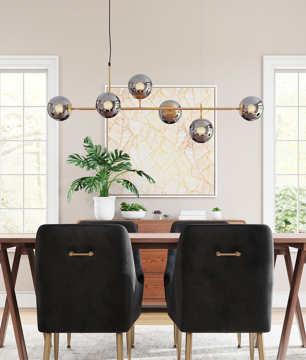 ZUO - Gisela Ceiling Lamp in Brass