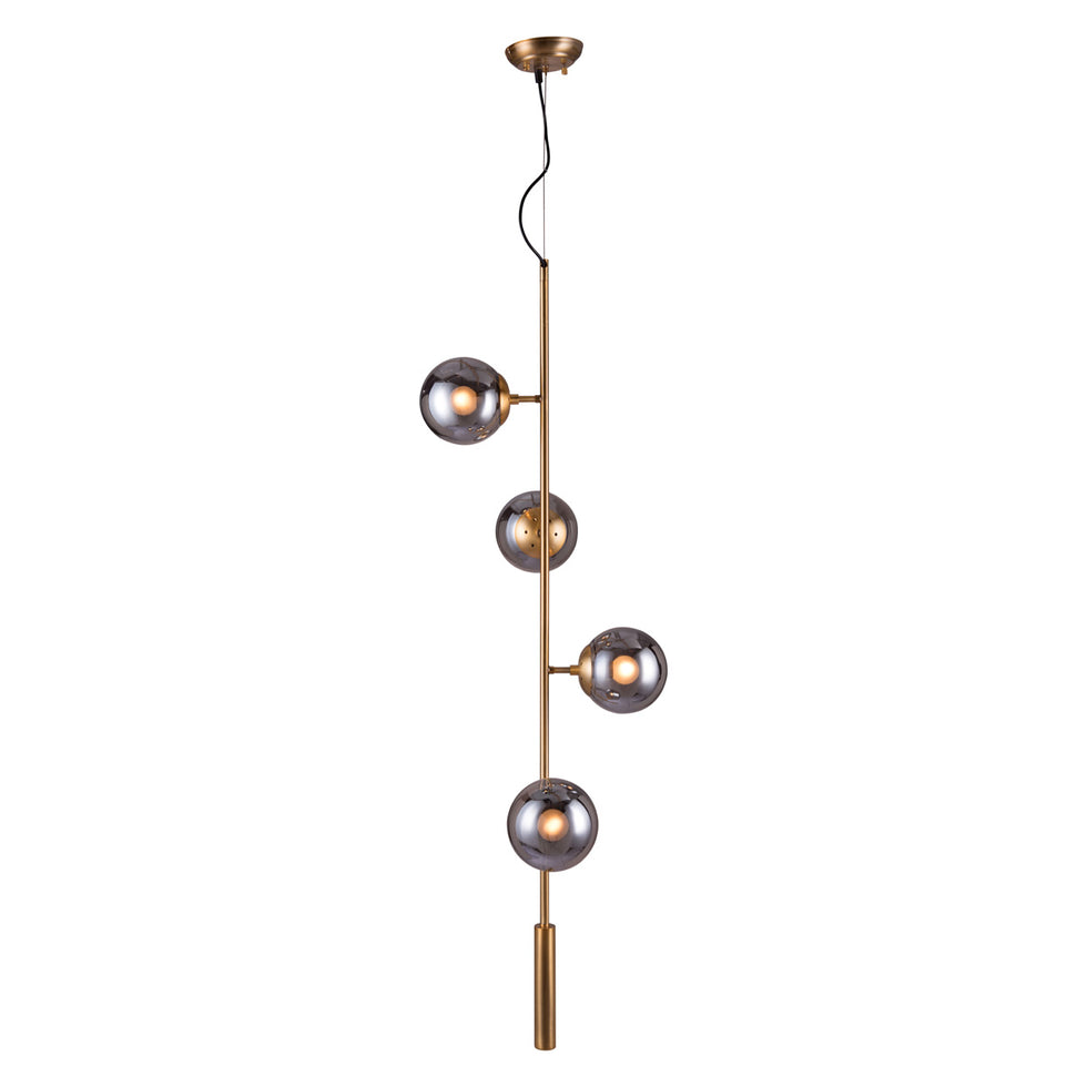 ZUO - Zatara Ceiling Lamp in Brass