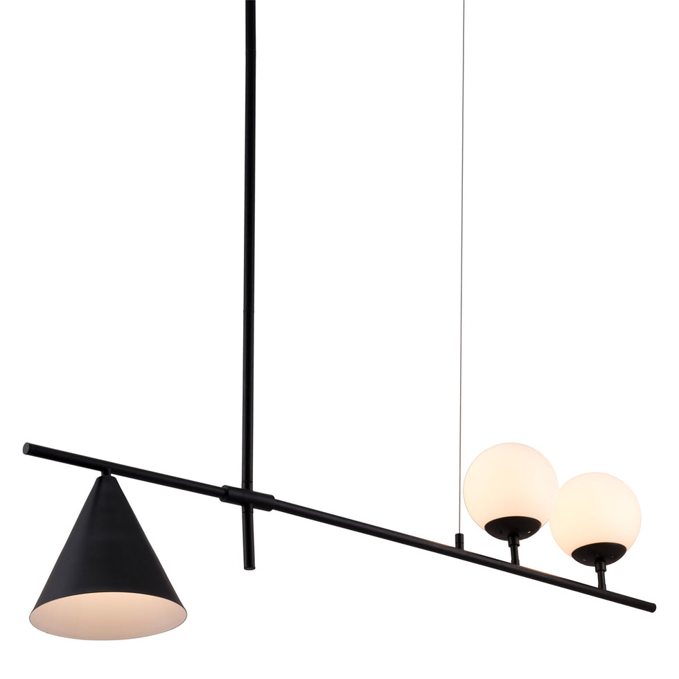 ZUO - Richiza Ceiling Lamp in Black