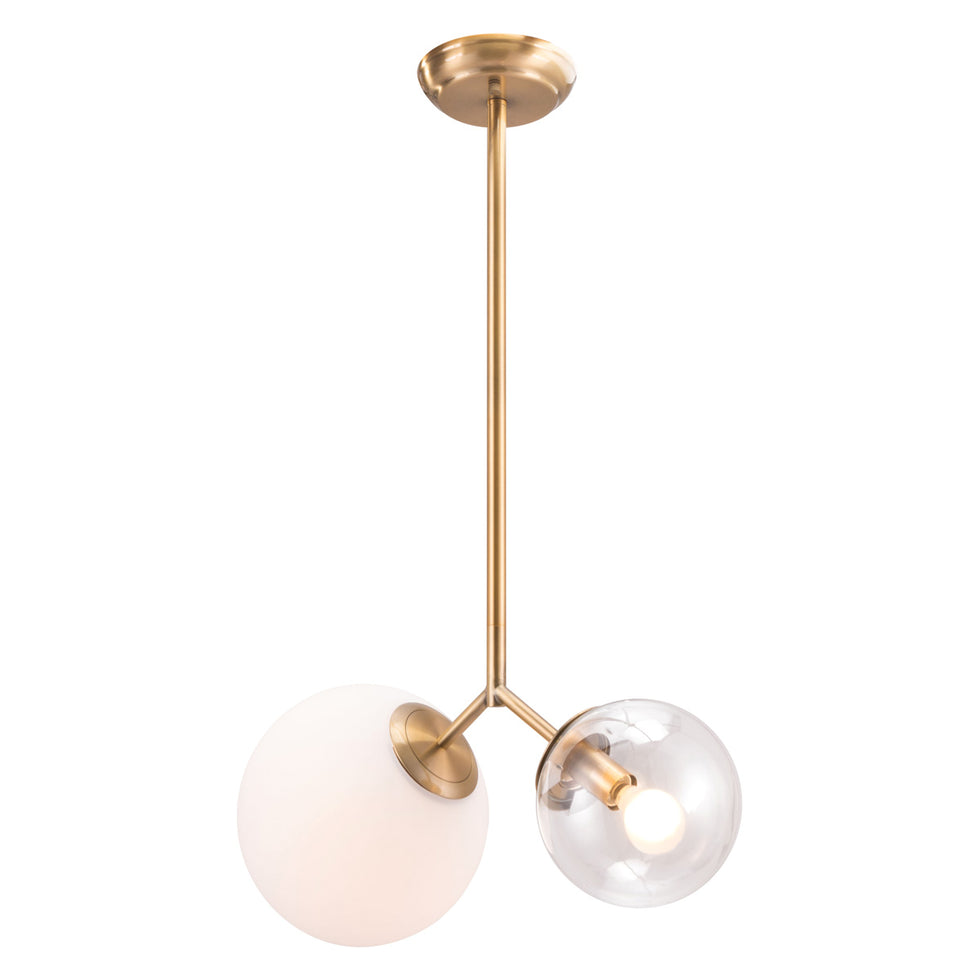 ZUO - Constance Ceiling Lamp in Brass