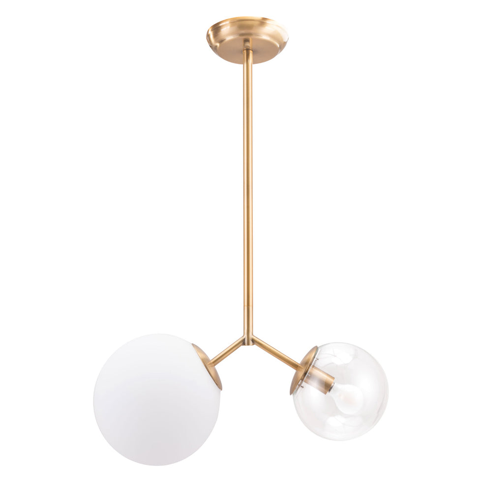 ZUO - Constance Ceiling Lamp in Brass
