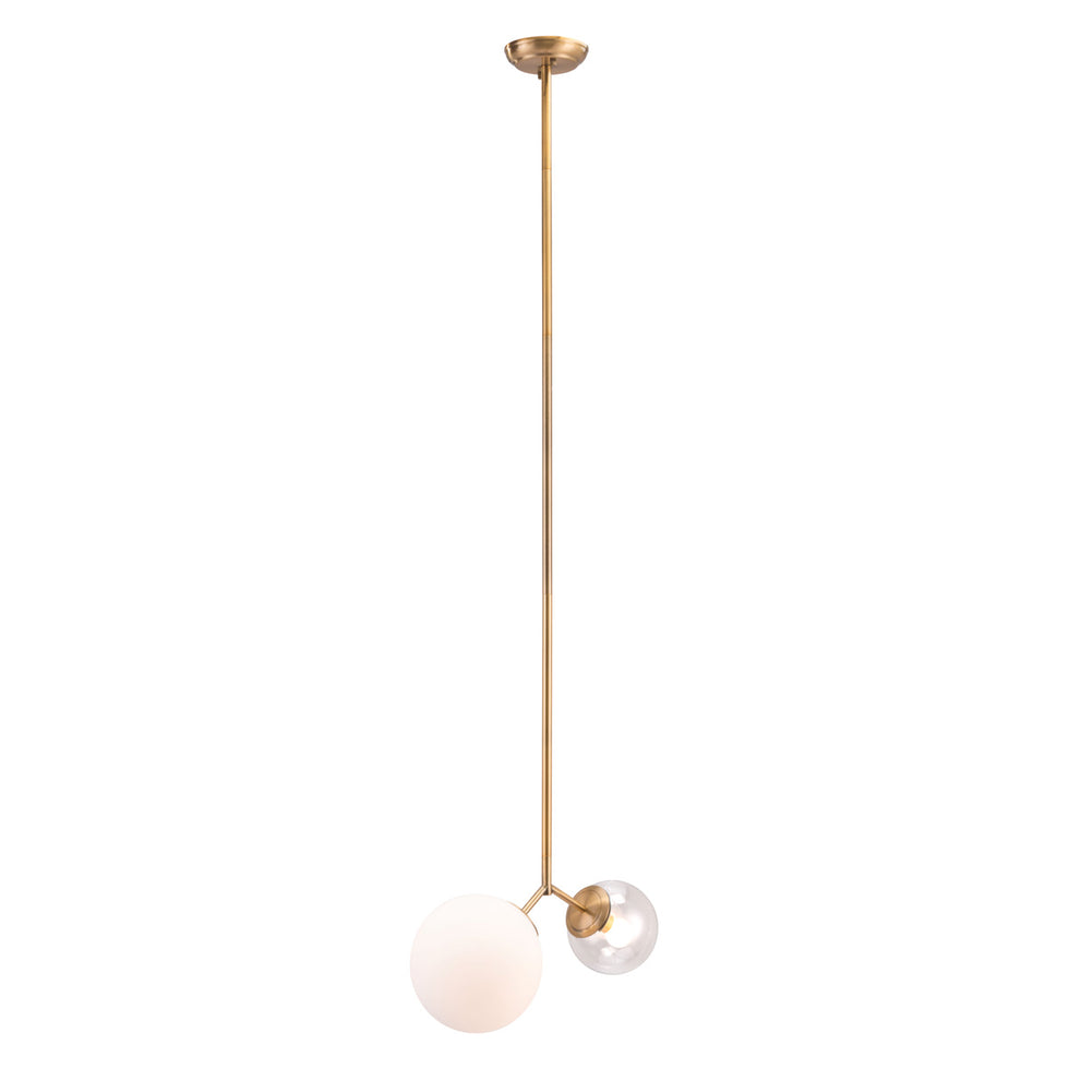 ZUO - Constance Ceiling Lamp in Brass