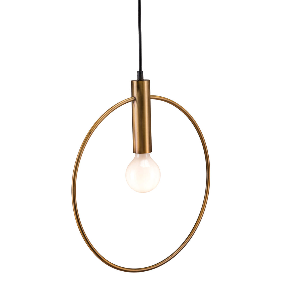 ZUO - Irenza Ceiling Lamp in Brass