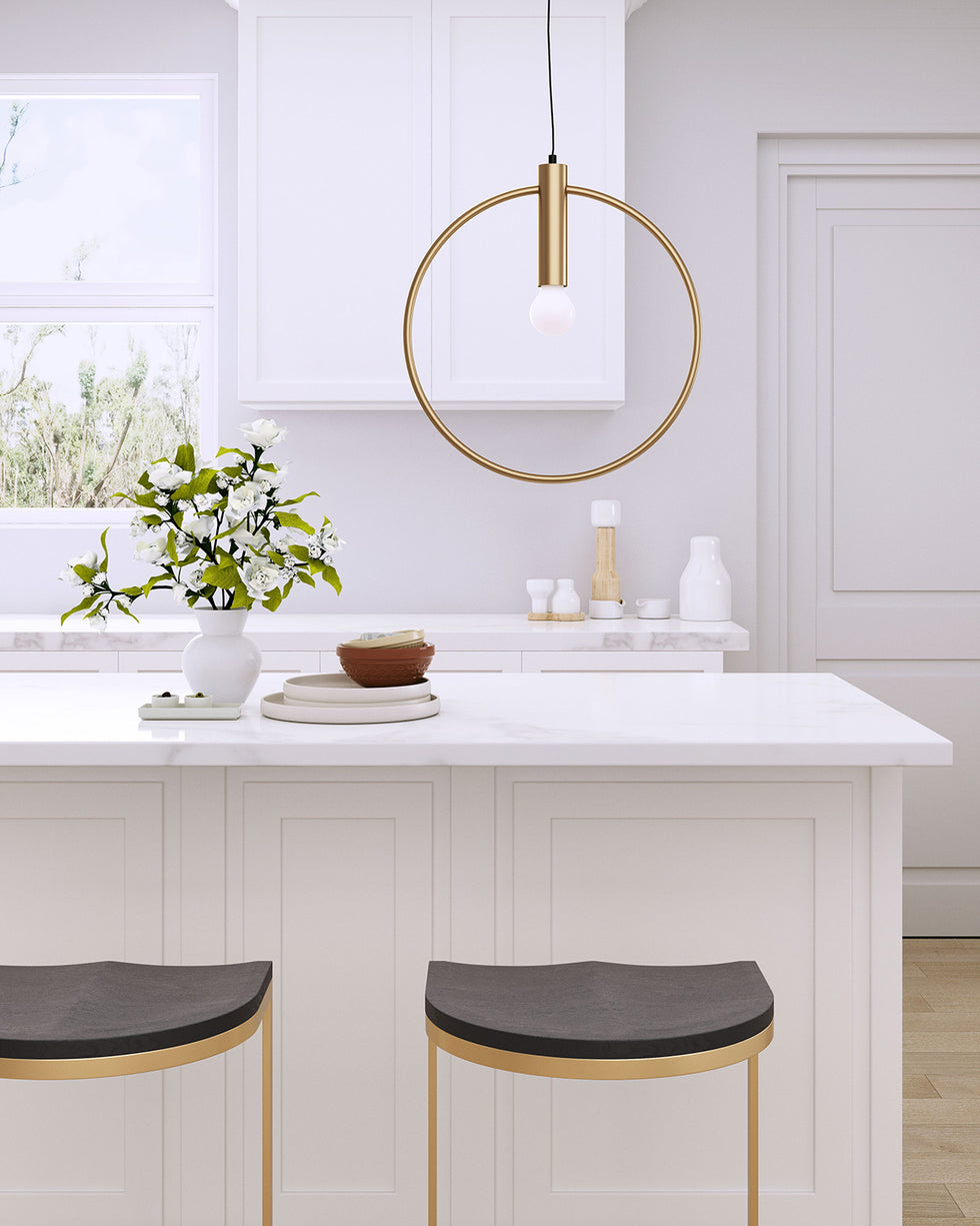 ZUO - Irenza Ceiling Lamp in Brass