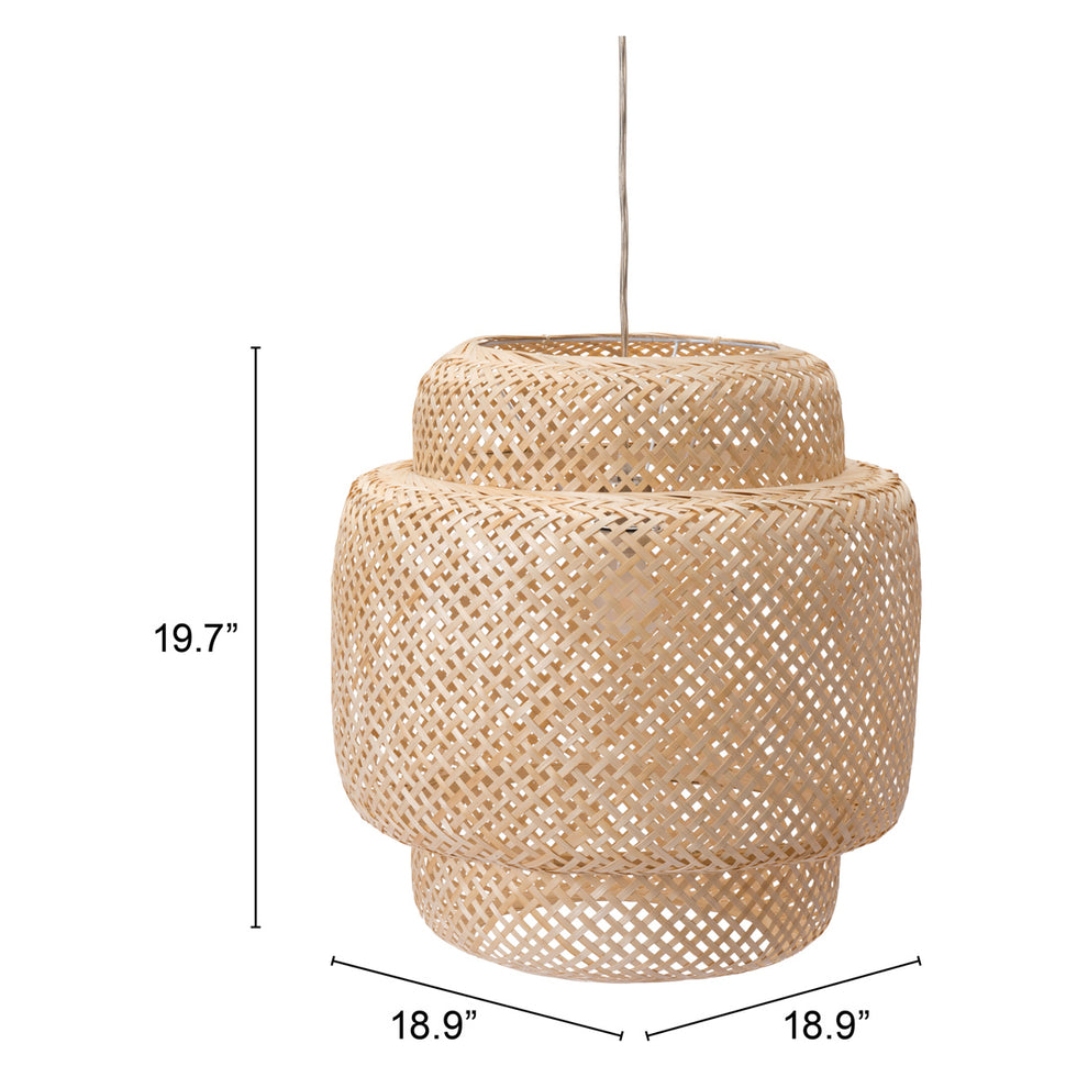 ZUO - Finch Ceiling Lamp in Natural