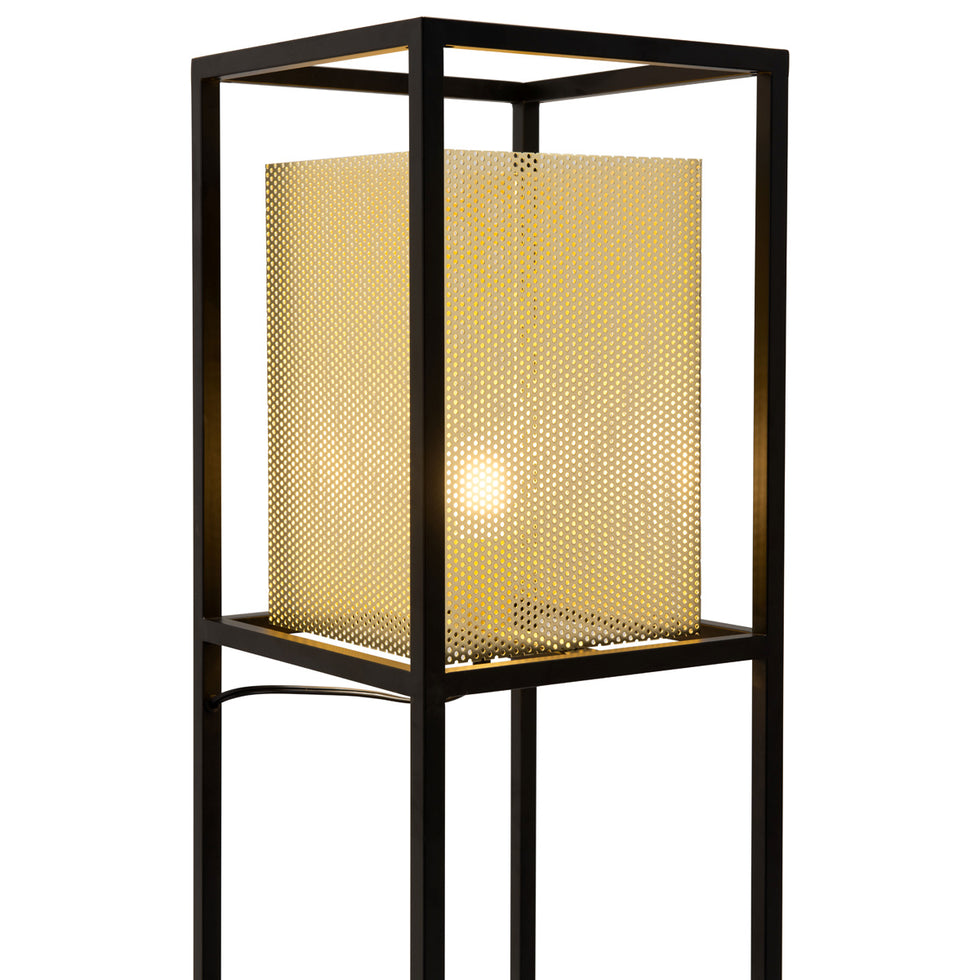 ZUO - Yves Floor Lamp in Gold/Black