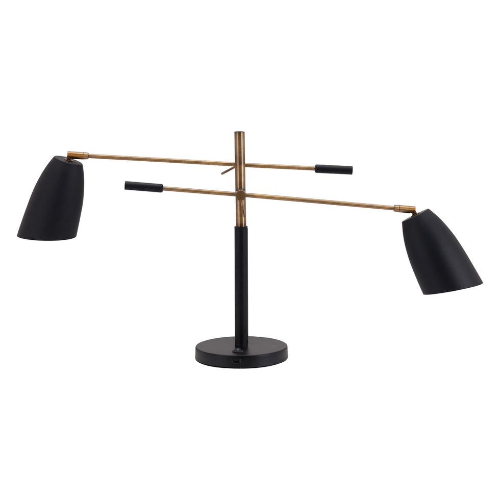ZUO - Kippy Table Lamp in Brown/Brass