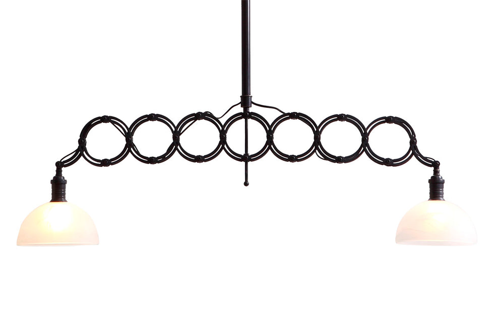 ZUO - Jade Ceiling Lamp in Antique Black/Gold