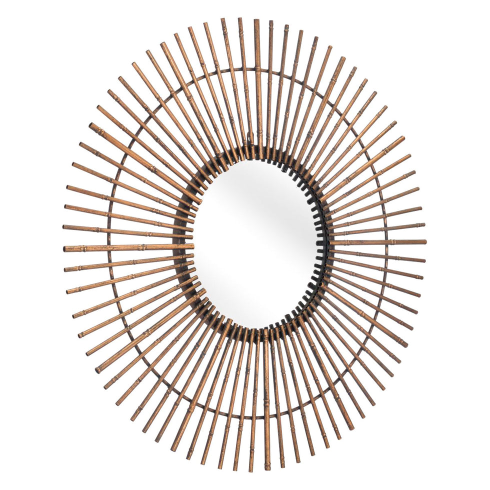 ZUO - Dimond Mirror in Gold