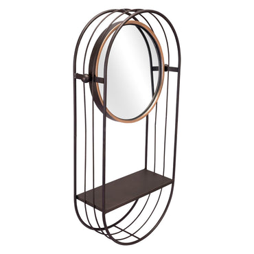 ZUO - Saroni Mirror Shelf in Gray