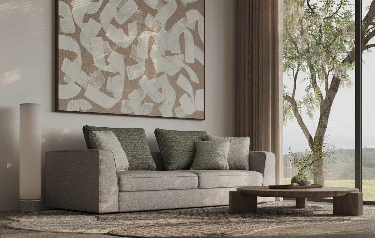 roshe living room sofa