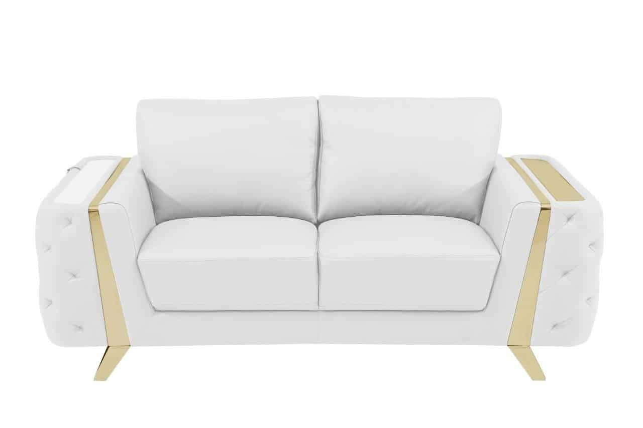 GUF™ 1050 - White Loveseat
