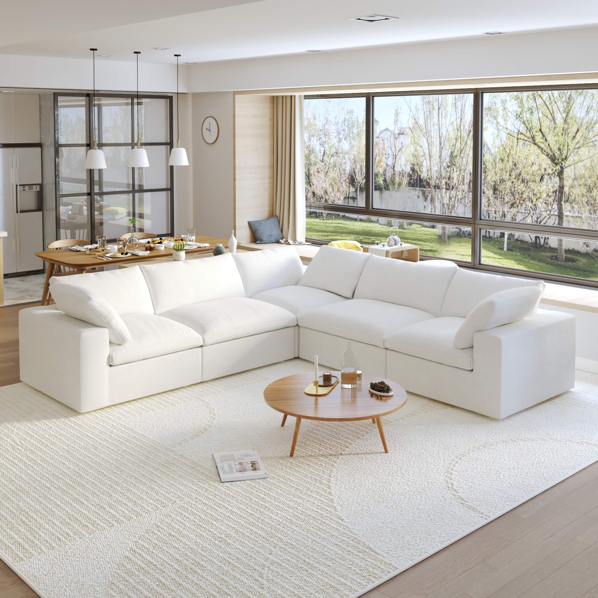 cloud sofa white