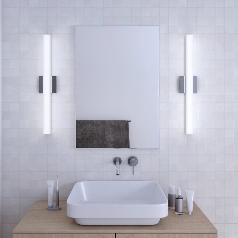 Sonneman SQ-bar LED Bath Bar