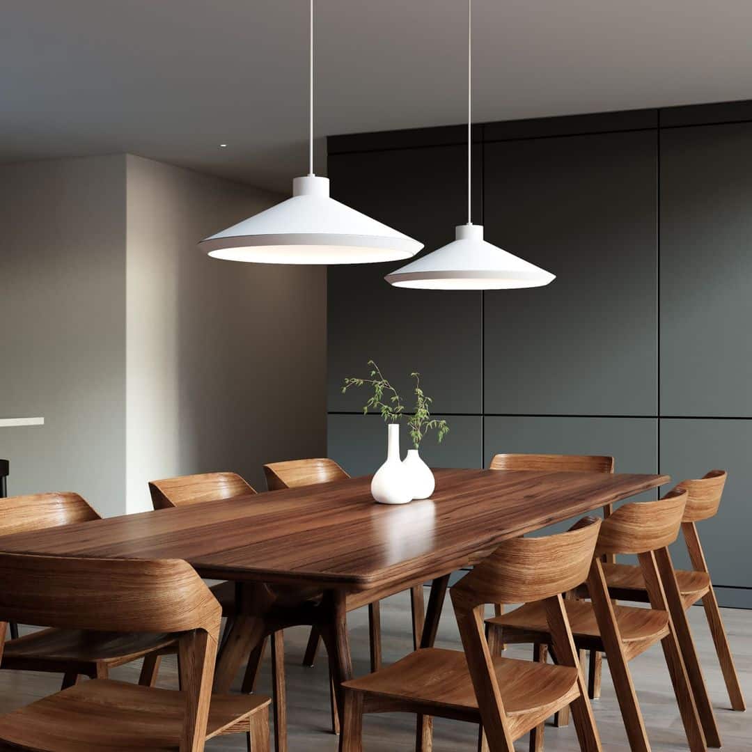 Sonneman™ Koma Edo Pendant - Satin White, E26