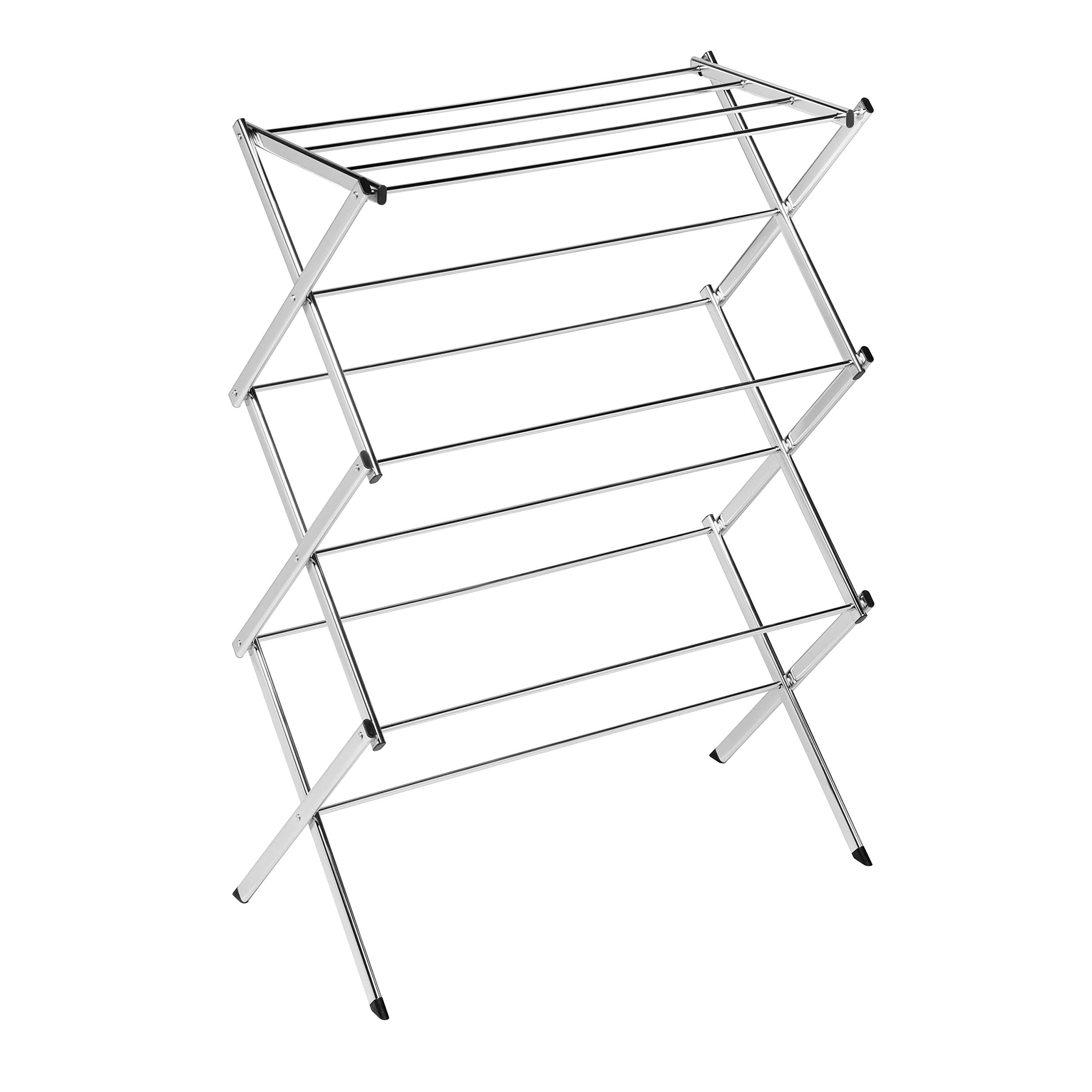 FaFurn - Commercial Clothes Drying Rack Laundry Dryer in Chrome
