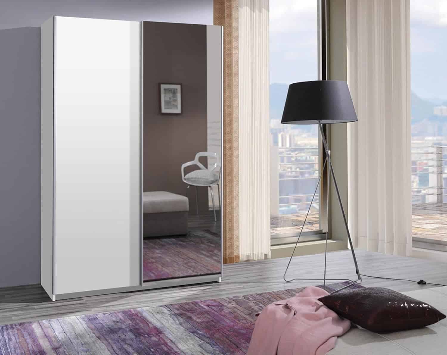 Maxima™ - Zion Wardrobe - A stylish and spacious wardrobe with a mirror
