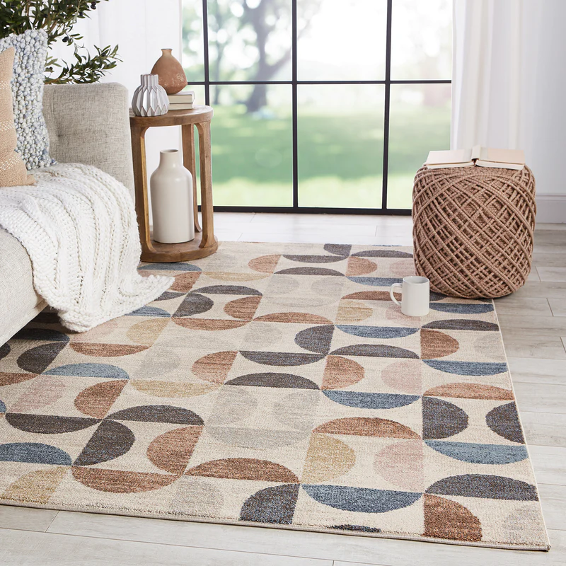 The rug from the Jaipur Living brand is very comfortable and pleasant to the touch. It will make the room interesting and refined - Jaipur Living Rug Abrielle