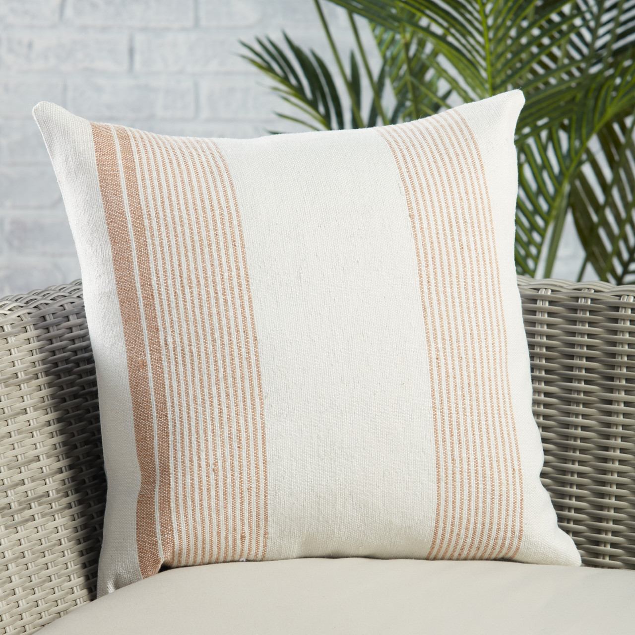 The pillow from the Jaipur Living brand is very comfortable and pleasant to the touch