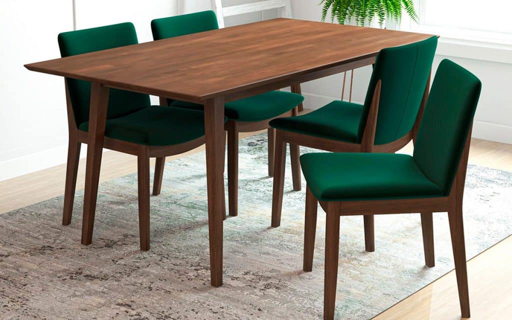 Adira Rectangular Wood Dining Set