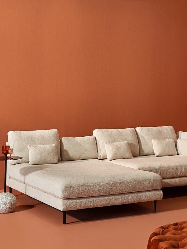 Nuevo™ Gigi Modular Sofa - Coconut, Right Arm