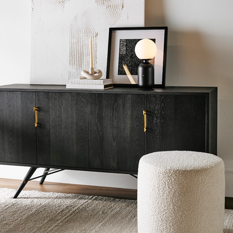 The Piper Sideboard is a stylish and modern addition to your design