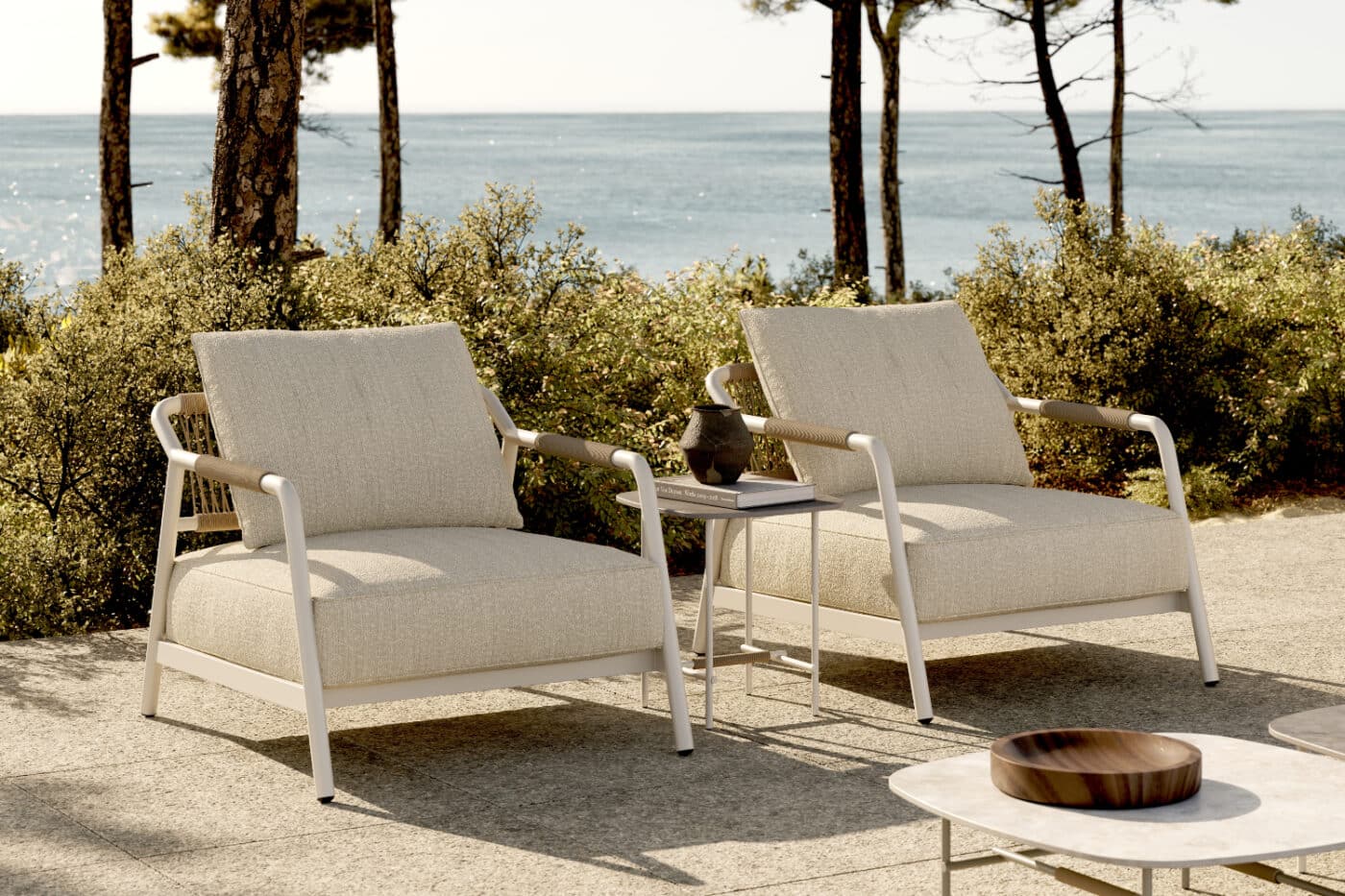 domkapa armchairs outdoors