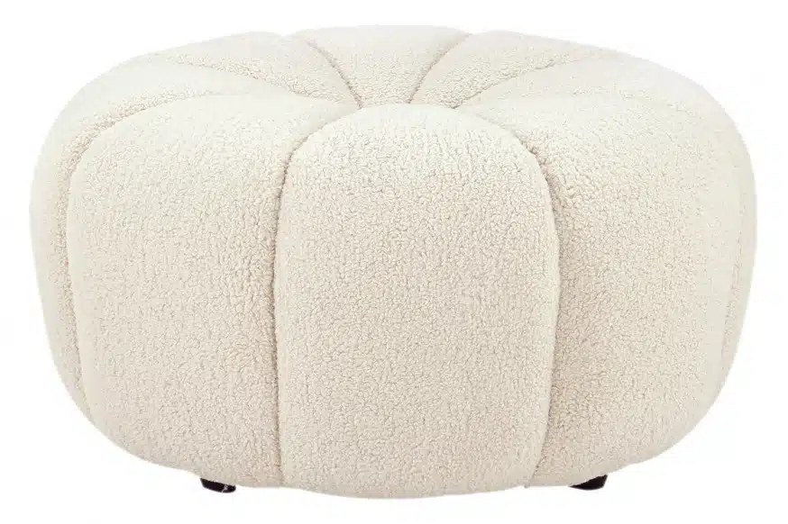 Pasargad™ - Pompeii Cream/Black Ottoman