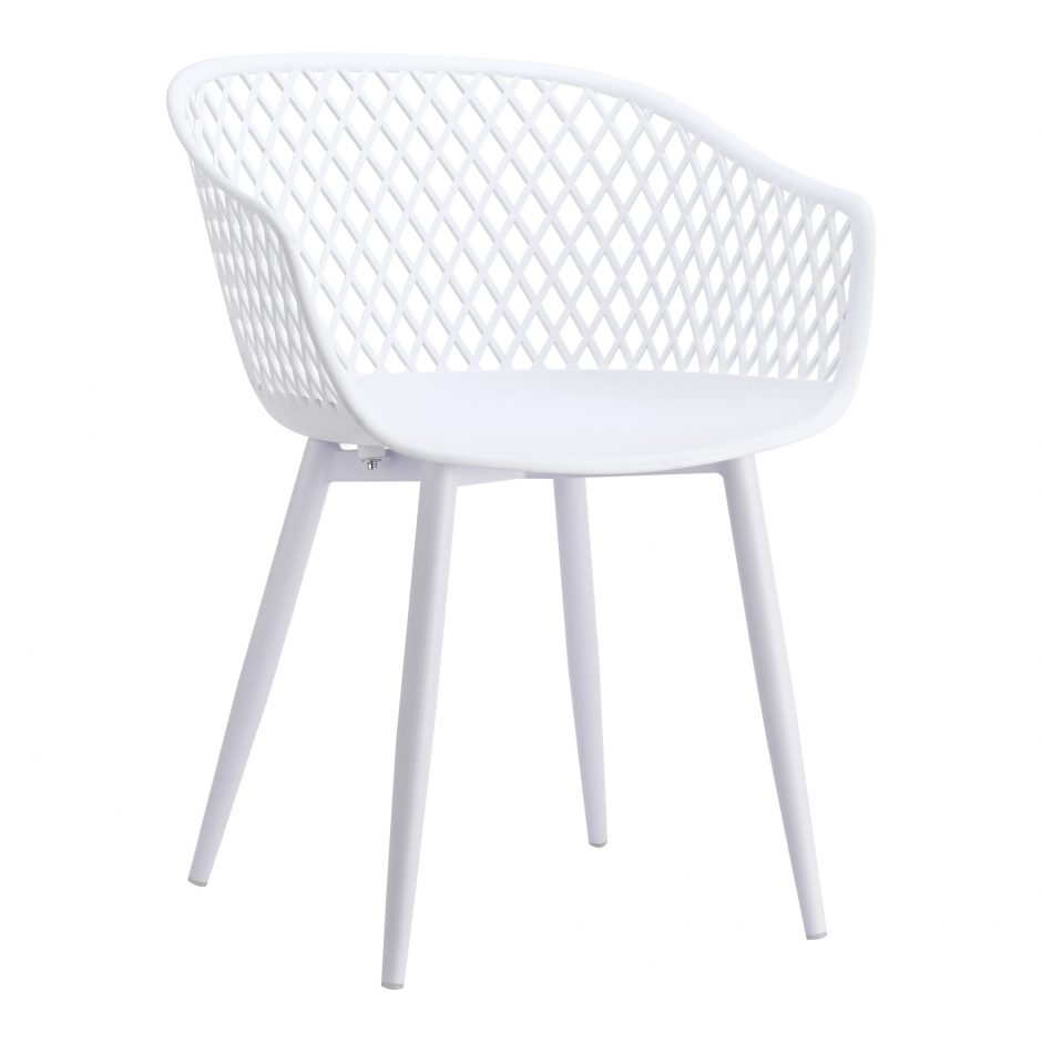 Moe's™ Piazza Outdoor Chair Set of 2 - White