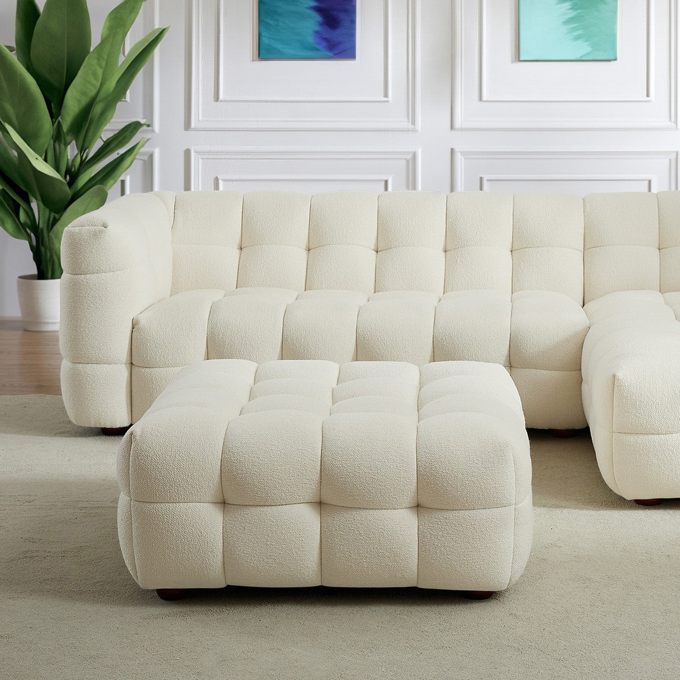 morrison ottoman cream