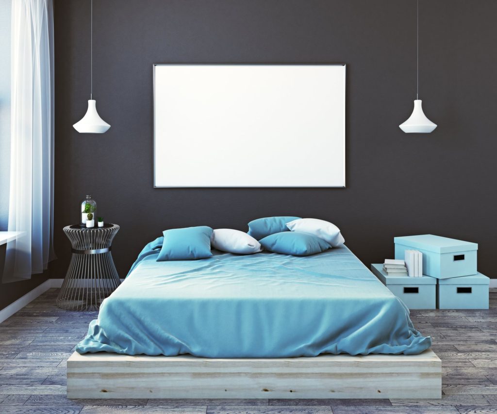 Best Color Combinations For A Bedroom Light Blue Bed