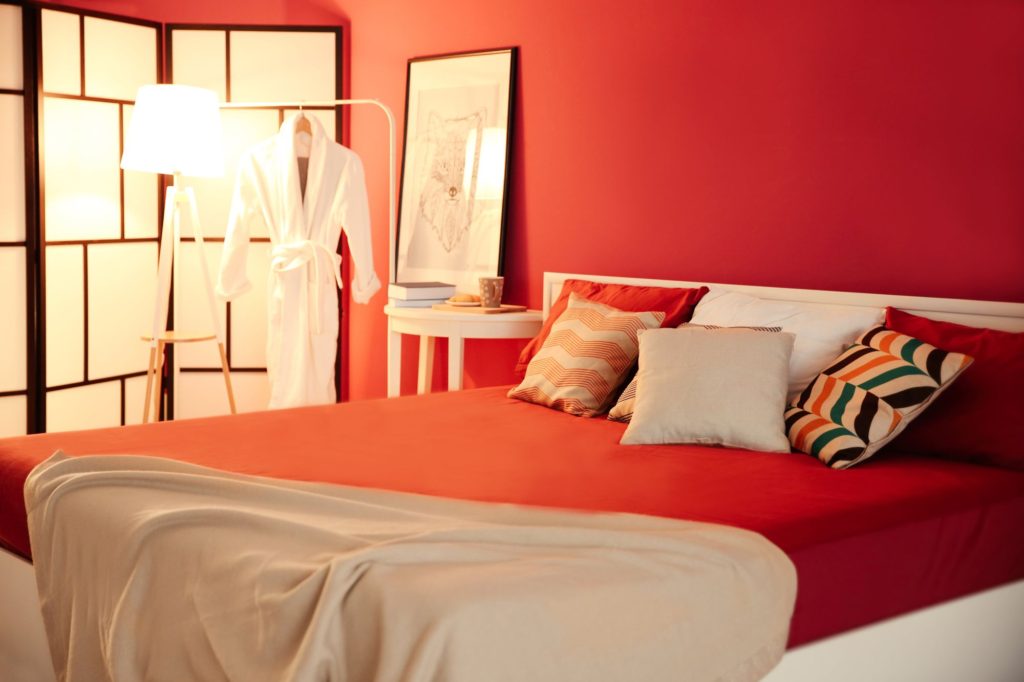 Best Color Combinations For A Bedroom Red Bed