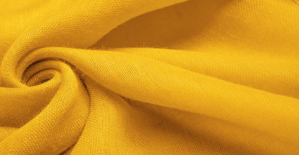 Blanket For Outdoor Relaxing Chenille Yellow