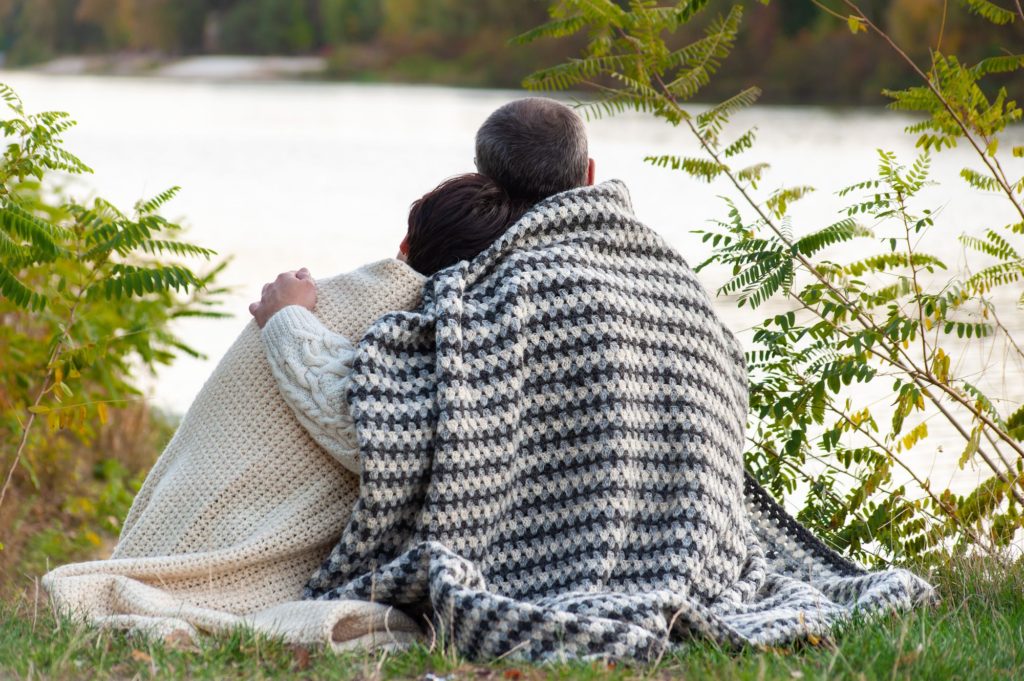 Blanket For Outdoor Relaxing Lake