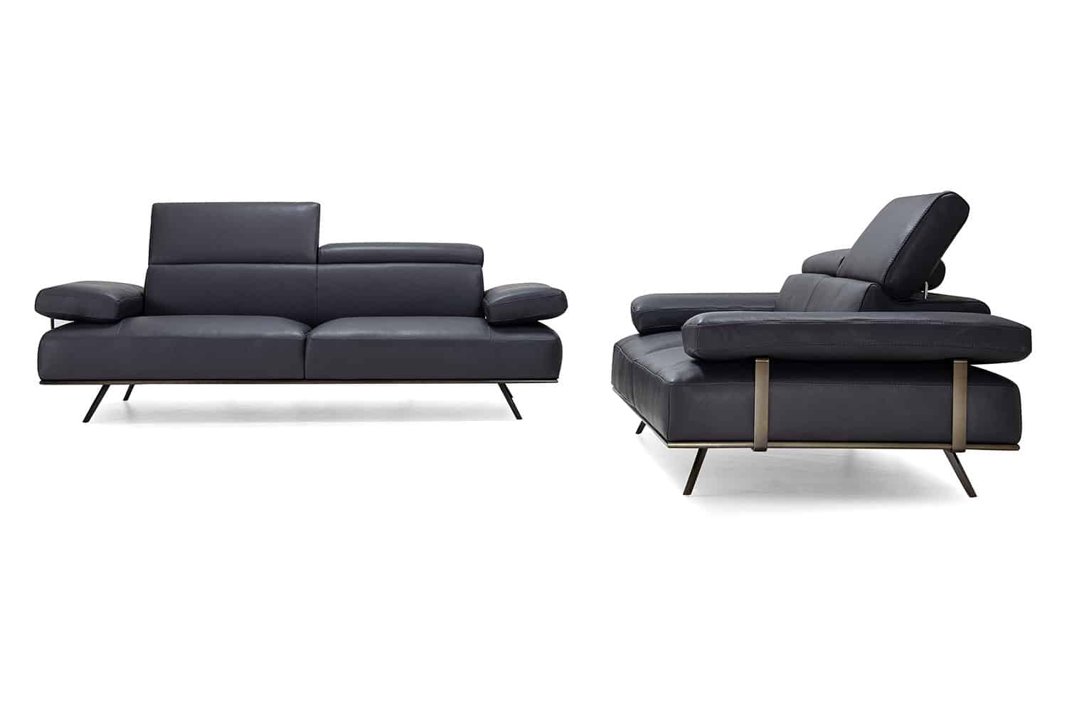 Bellini™ Adrian Sofa Leather - Anthracite