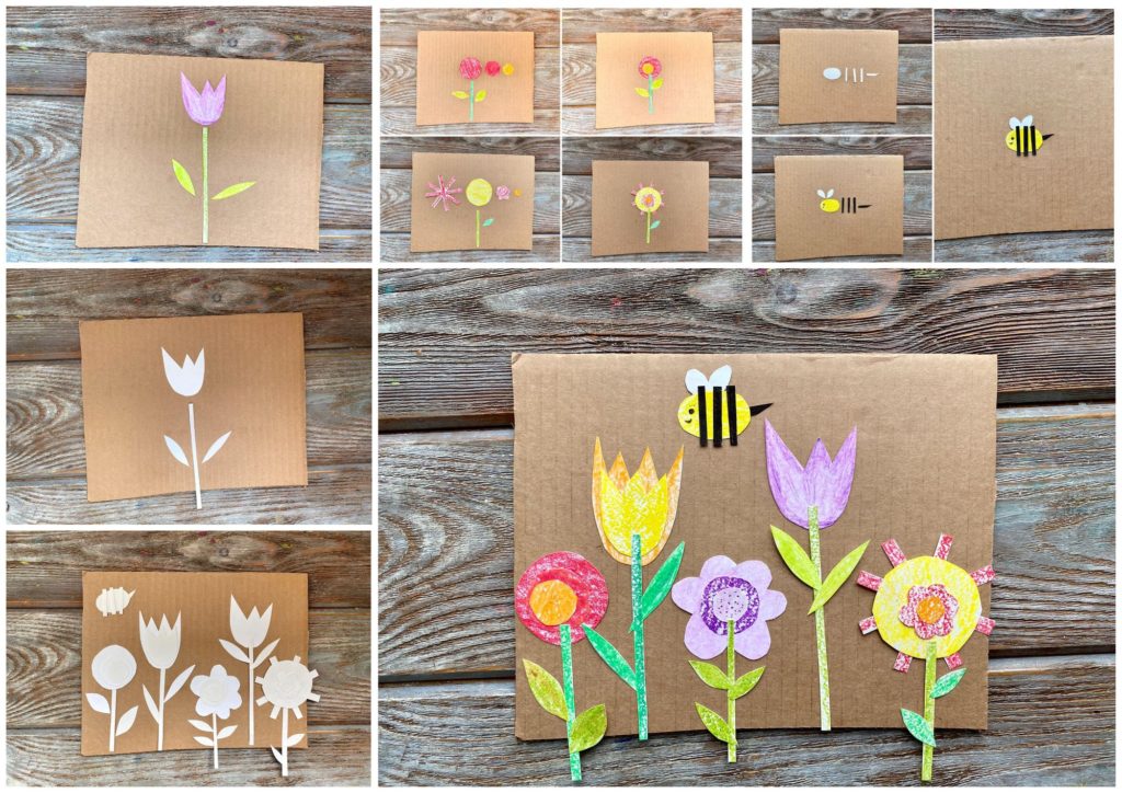 Cardboard Decoration Flowers