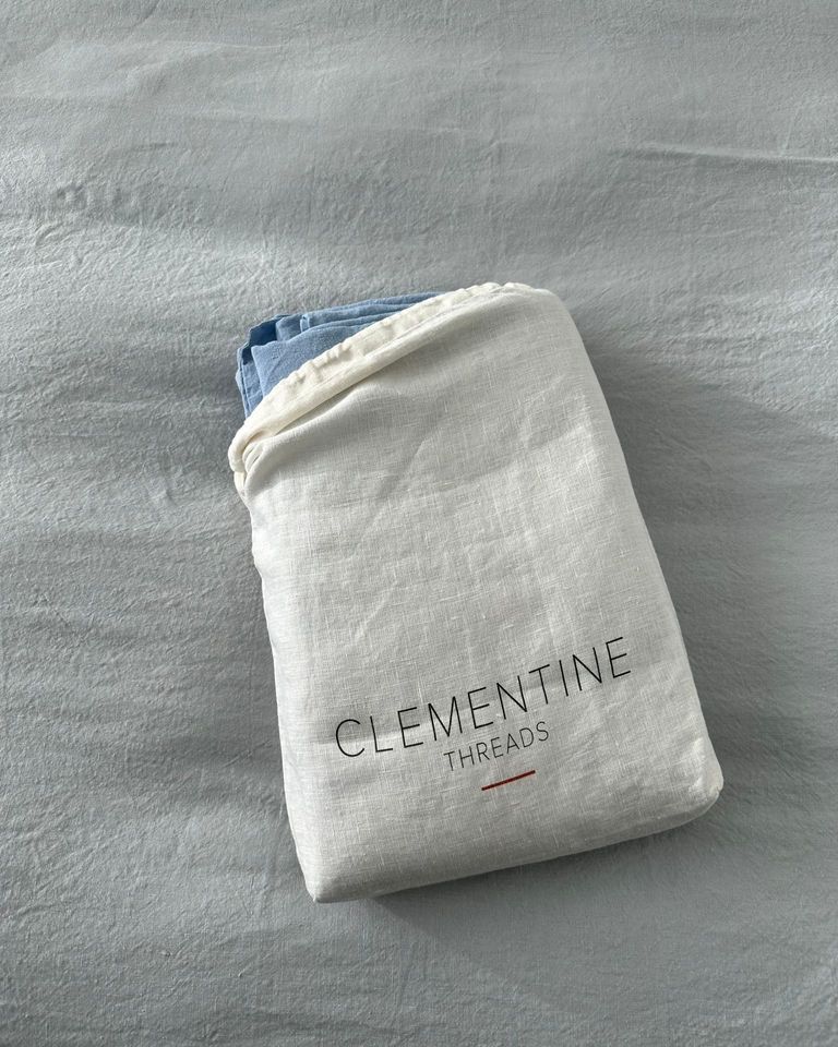 Clementine Threads Linen Case Gray