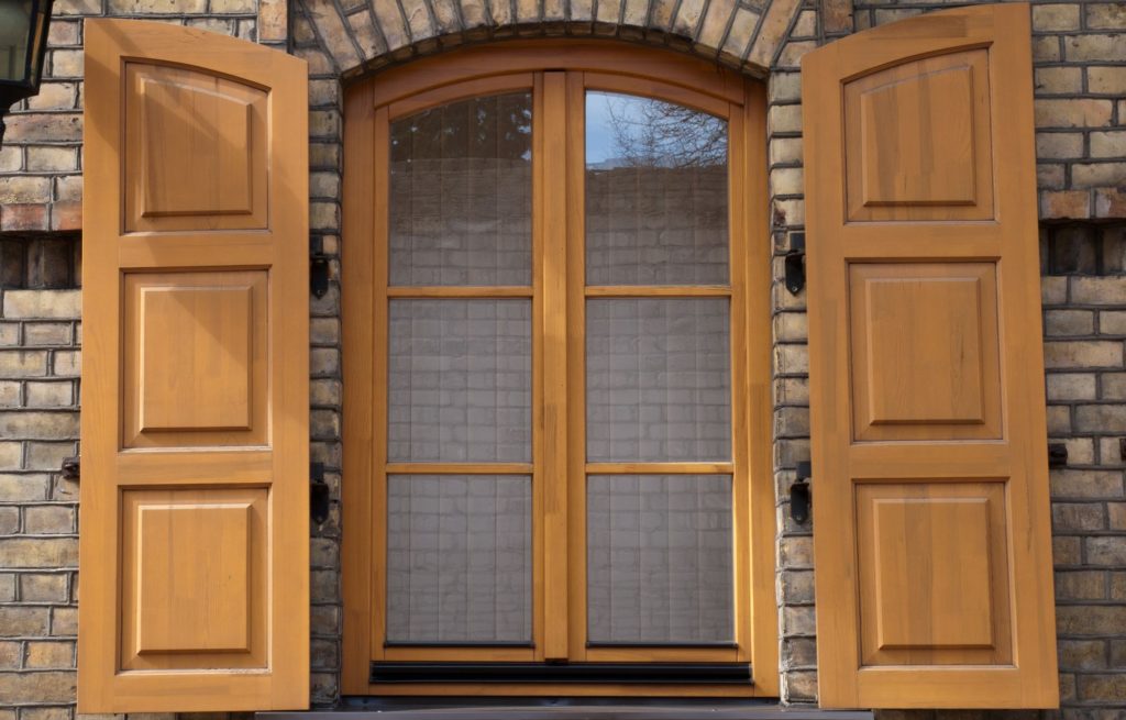 Custom Window Wood Luxury Wall