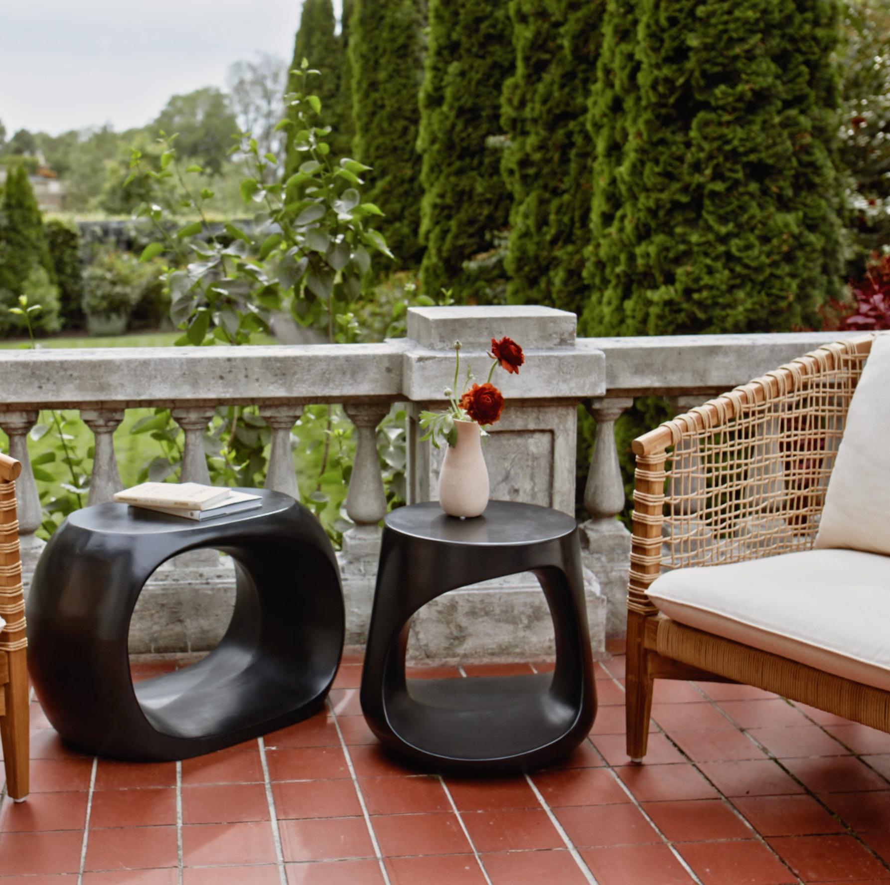 By buying an Albers Outdoor Stool, your yard will become more modern, stylish and comfortable