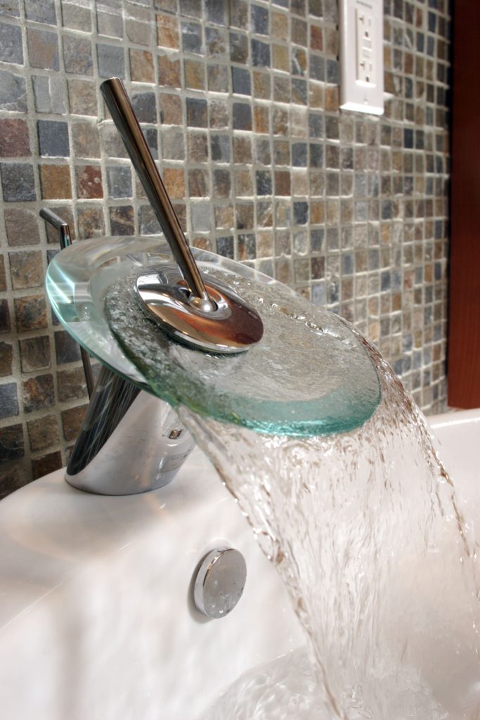 Faucets Made Of Glass Sink