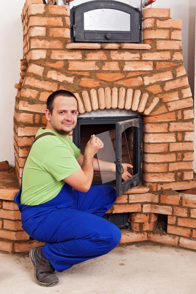 Fireplace Installing Without A Project Brick