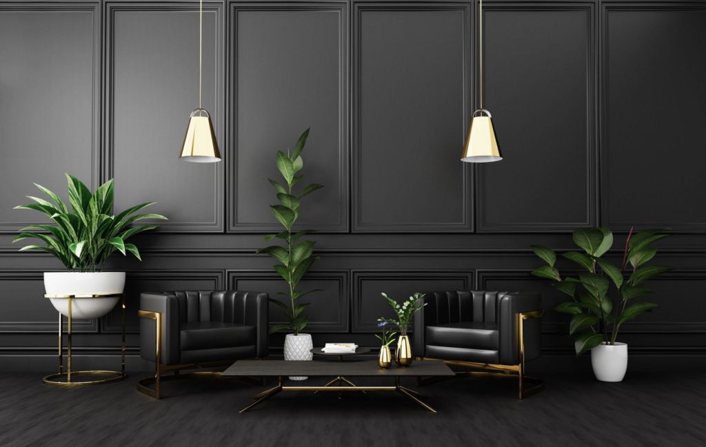 Furniture In Black And Dark Colors