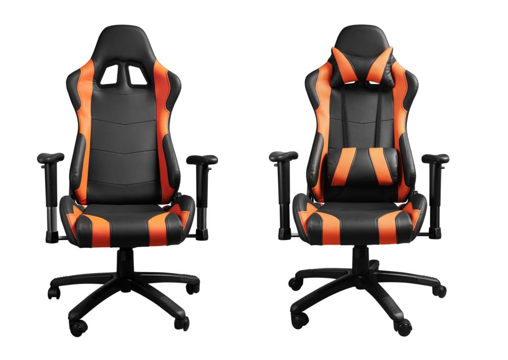 Gamers Vs Office Chairs Sport Orange Black
