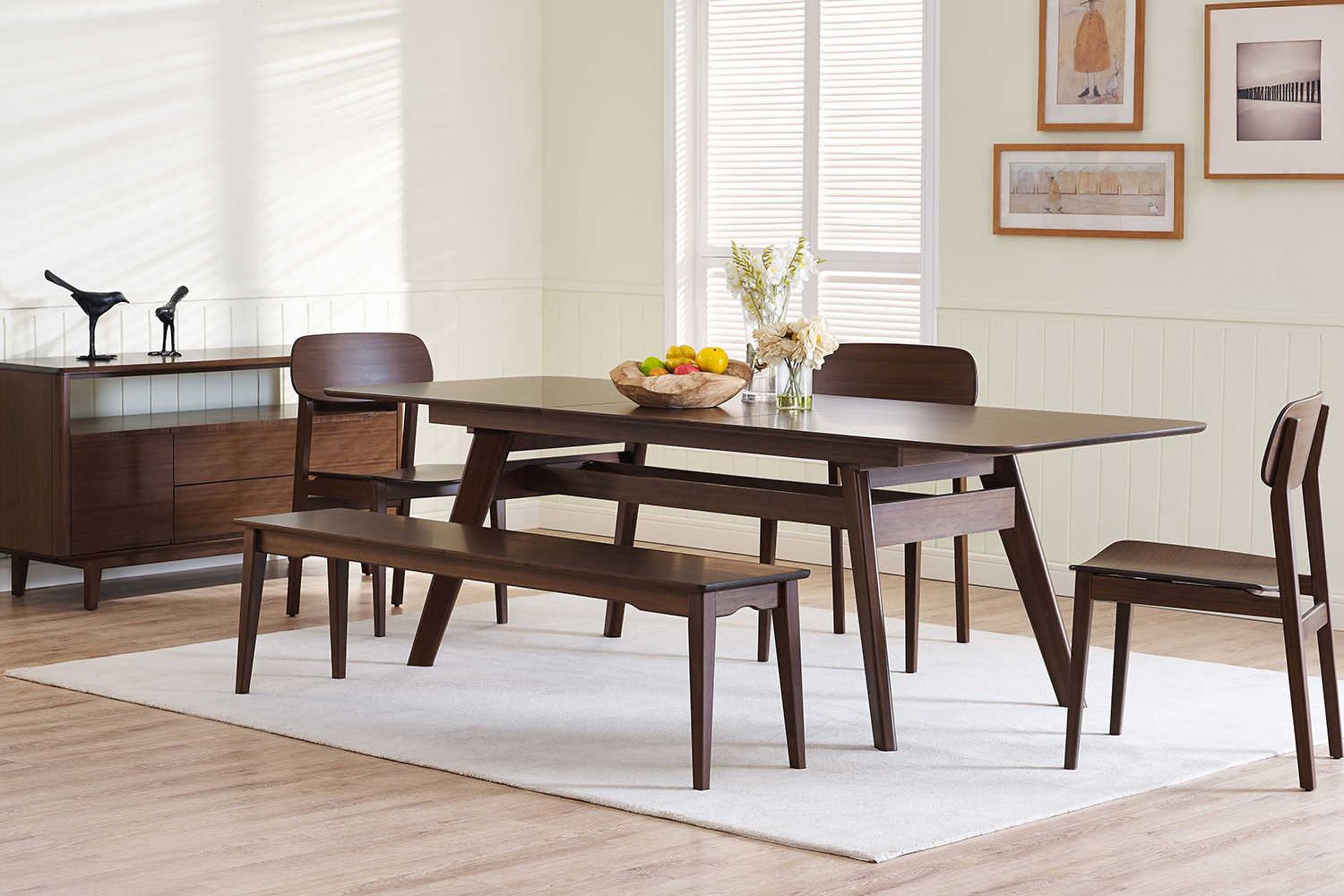 Greenington Currant Extendable Dining Table is a modern and comfortable table for your dinners