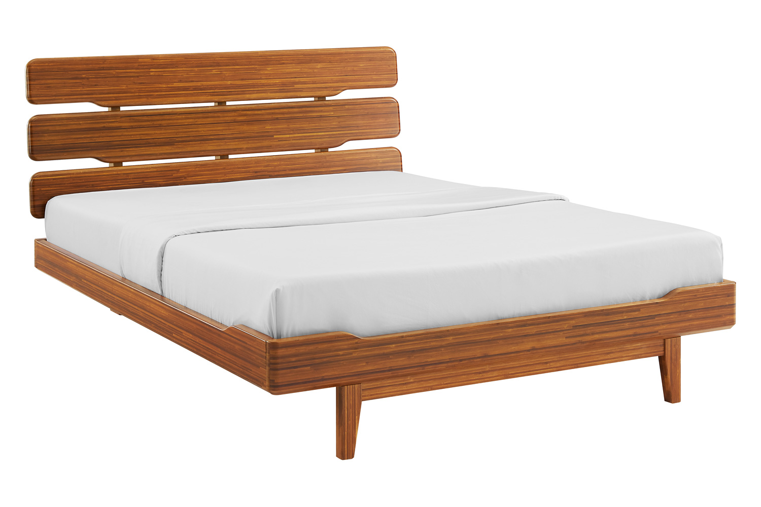 Greenington™ Currant Platform Bed - Amber, Eastern King Size
