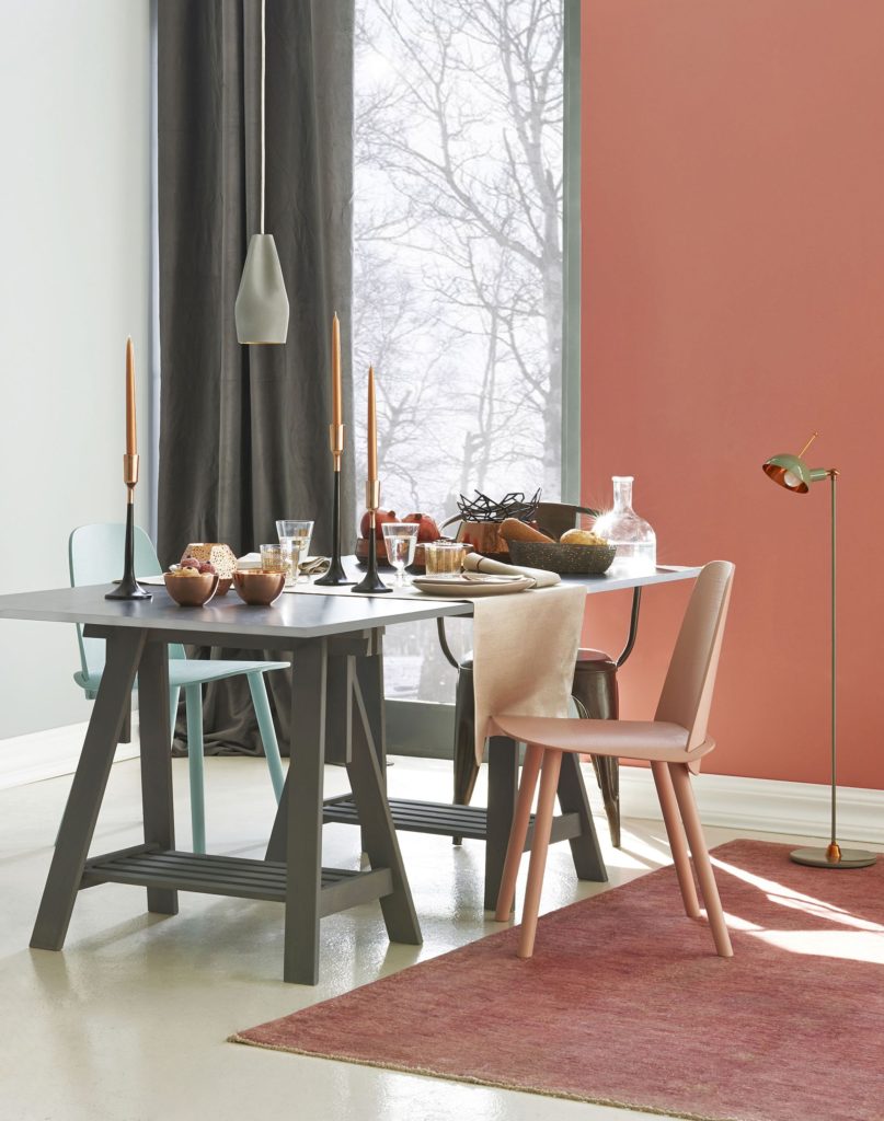 Guide For Choosing A Dining Room Carpet Orange Black Table