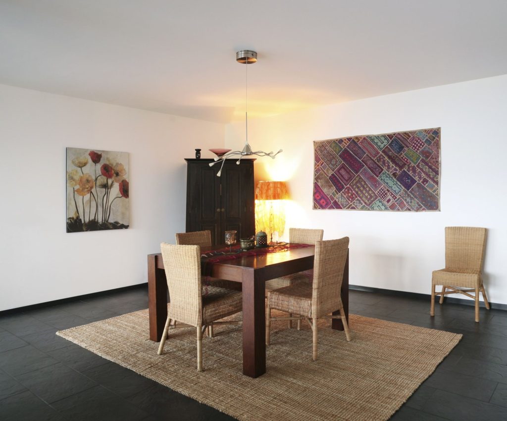 Guide For Choosing A Dining Room Carpet Wool Rugs Table
