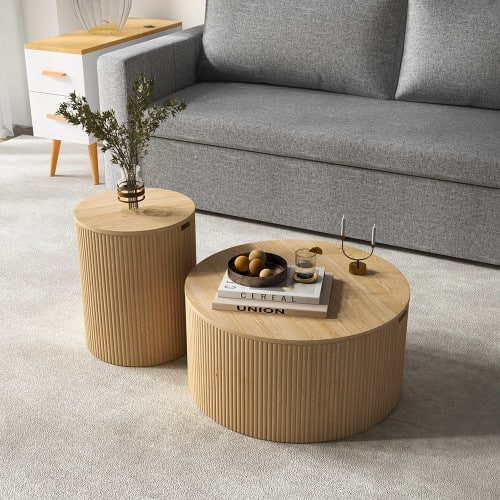round coffee table